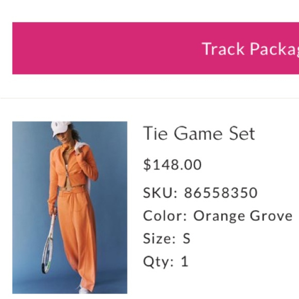 FP Movement by Free People Orange Set - Picture 2 of 3